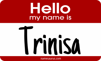 Hello my name is Trinisa png download