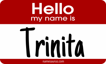 Hello my name is Trinita png download