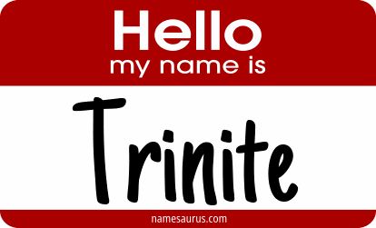 Hello my name is Trinite png download