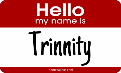 Hello my name is Trinnity png download