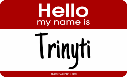 Hello my name is Trinyti png download