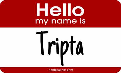 Hello my name is Tripta png download