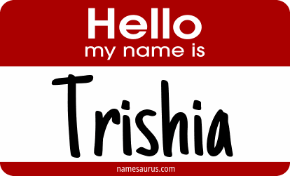 Hello my name is Trishia png download