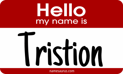 Hello my name is Tristion png download