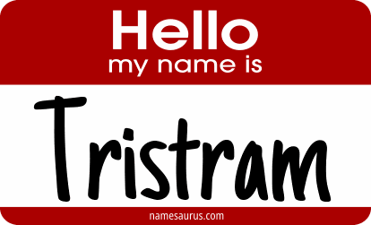 Hello my name is Tristram png download
