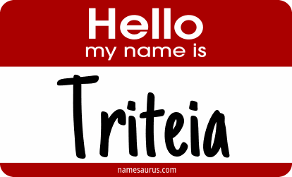 Hello my name is Triteia png download