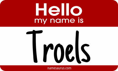 Hello my name is Troels png download