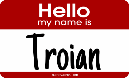 Hello my name is Troian png download