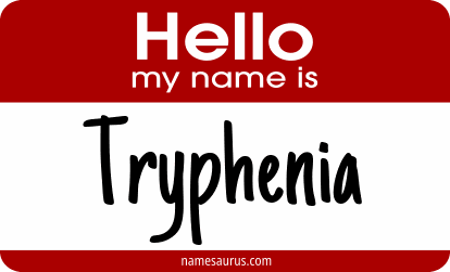 Hello my name is Tryphenia png download