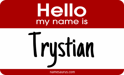 Hello my name is Trystian png download