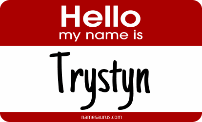 Hello my name is Trystyn png download