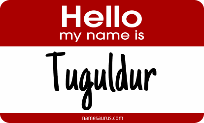 Hello my name is Tuguldur png download