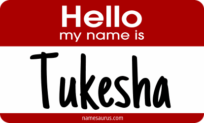 Hello my name is Tukesha png download