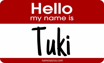 Hello my name is Tuki png download