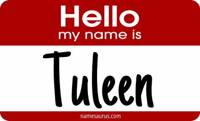 Hello my name is Tuleen png download
