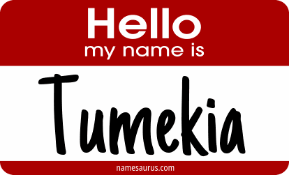 Hello my name is Tumekia png download