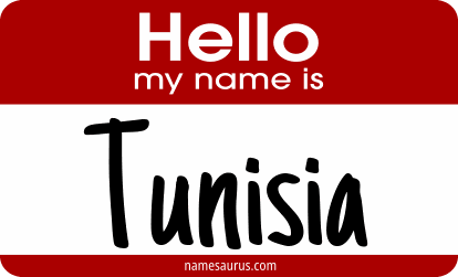Hello my name is Tunisia png download