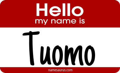 Hello my name is Tuomo png download