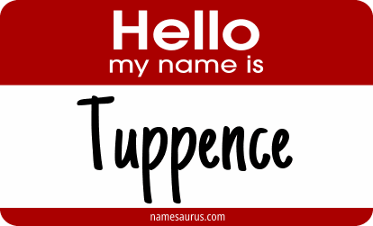 Hello my name is Tuppence png download