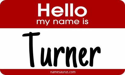 Hello my name is Turner png download