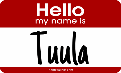 Hello my name is Tuula png download