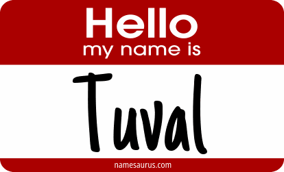 Hello my name is Tuval png download