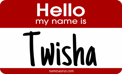 Hello my name is Twisha png download