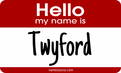 Hello my name is Twyford png download