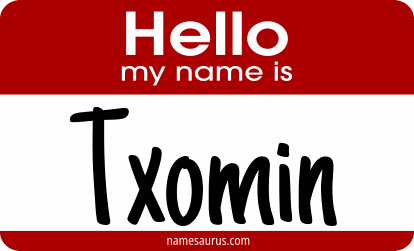 Hello my name is Txomin png download