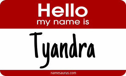 Hello my name is Tyandra png download