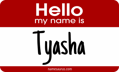 Hello my name is Tyasha png download