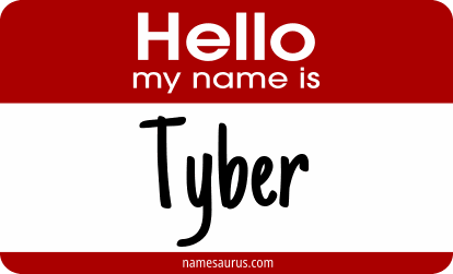 Hello my name is Tyber png download