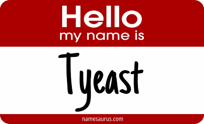 Hello my name is Tyeast png download