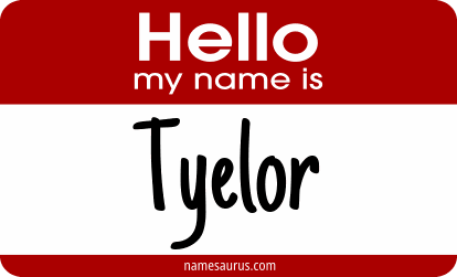 Hello my name is Tyelor png download