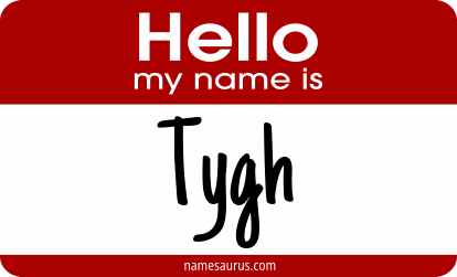 Hello my name is Tygh png download