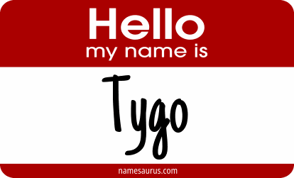 Hello my name is Tygo png download