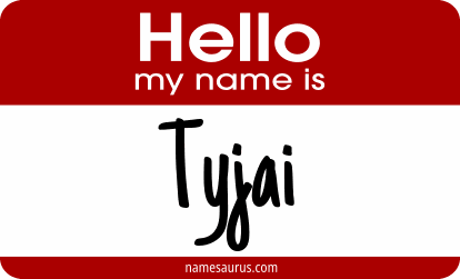 Hello my name is Tyjai png download