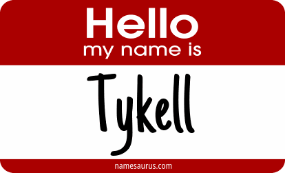 Hello my name is Tykell png download