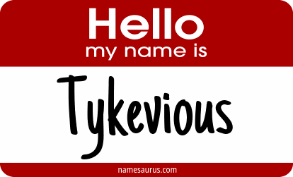Hello my name is Tykevious png download