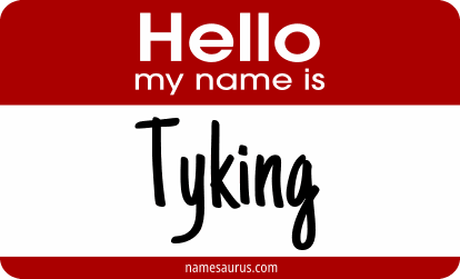 Hello my name is Tyking png download