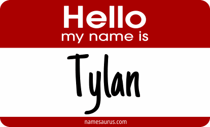 Hello my name is Tylan png download