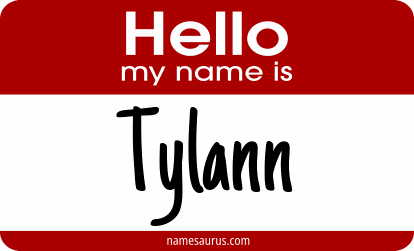 Hello my name is Tylann png download