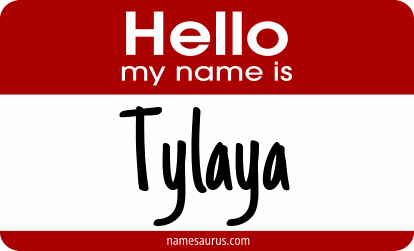 Hello my name is Tylaya png download