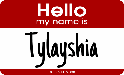 Hello my name is Tylayshia png download