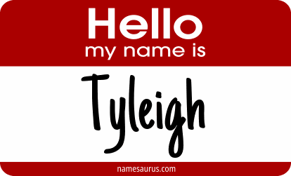 Hello my name is Tyleigh png download