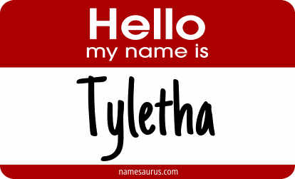 Hello my name is Tyletha png download