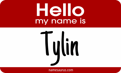 Hello my name is Tylin png download