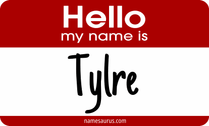Hello my name is Tylre png download
