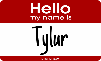 Hello my name is Tylur png download