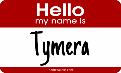 Hello my name is Tymera png download